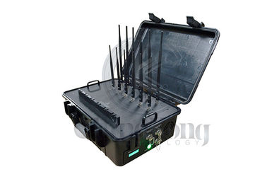 Handder koffer-hohen Leistung Bänder des Signal-Störsender-12 für 2G/3G/4G LOJACK GPS WiFi